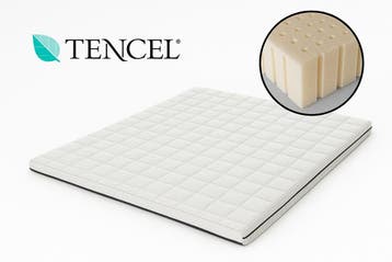 Talalay de luxe topper - 8cm - 80/220, Verzenden, Nieuw, Wit, Overige typen