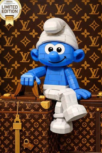 JZL - [L] LV Luxury Sweet (Luxury Smurfs Collection), Nieuw