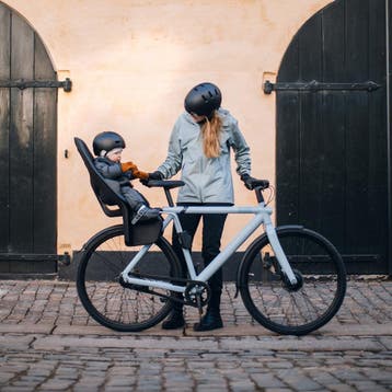Thule Yepp 2 Maxi - fietsstoeltje - achterzitje - Frame, Fietsen en Brommers, Ophalen of Verzenden, Zo goed als nieuw, Thule