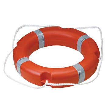 Reddingsboei Oranje 63 Cm SOLAS met grijplijn en reflecteren, Watersport en Boten, Accessoires en Onderhoud, Ophalen of Verzenden