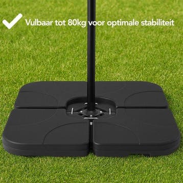 2dekans | Brixy Parasoltegels - Parasolvoet - Vulbaar Tot, Ophalen of Verzenden, Zo goed als nieuw