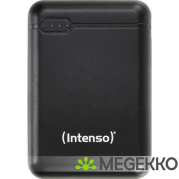 Intenso Powerbank XS10000 black 10000 mAh inkl. USB-A to, Verzenden, Nieuw, Intenso
