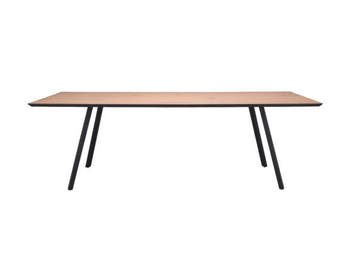 Veiling - Eettafel Eiken fineer natural 225x100 rechthoek ve, Huis en Inrichting, Nieuw