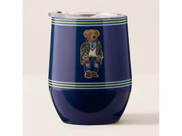 Veiling - Polo Ralph Lauren Home Polo Bear tumbler 355ml bla, Nieuw