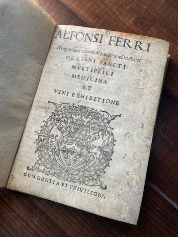 FERRI, Alfonso. - De ligni sancti multiplici medicina et