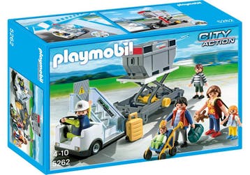 Playmobil Vliegtuigtrap met Passagiers – 5262 (Nieuw), Verzenden, Nieuw