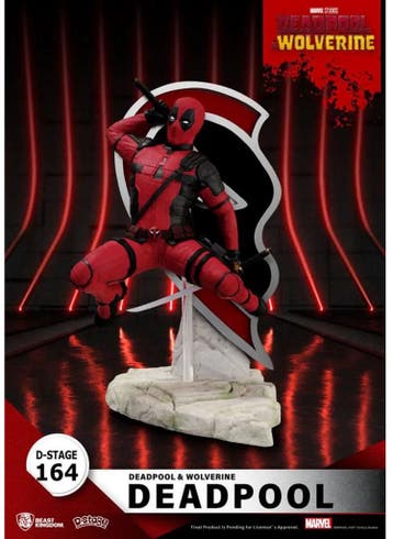 Beast Kingdom Marvel Deadpool D-Stage PVC Diorama 16 cm, Ophalen of Verzenden