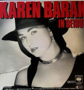 Single vinyl / 7 inch - Karen Barak - In Beirut, Verzenden, Nieuw in verpakking, 7 inch, Rock en Metal