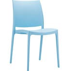 (MDK-105006) Siesta Maya 4-poots stoel lichtblauw, Huis en Inrichting, Stoelen, Ophalen of Verzenden, Nieuw