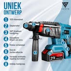 2dekans | Vesto® Elektrische Boorhamer - Draadloze, Ophalen of Verzenden, Zo goed als nieuw