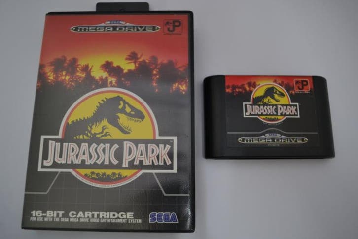 Jurassic Park (MD CB), Spelcomputers en Games, Games | Sega, Zo goed als nieuw, Verzenden