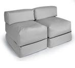 Switch Plus Duo Loungebed Outdoor - Cool Grey, Tuin en Terras, Tuinsets en Loungesets, Verzenden, Nieuw