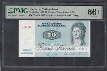 Denemarken. - 50 Kroner - 1996 - Pick 50m (Zonder