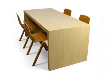 vdm. Tafelset met HAY stoelen, Overige plaatsen, Ophalen of Verzenden, Gebruikt, Stoel
