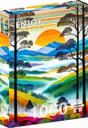 Hilltops Breeze Puzzel (1000 stukjes) | Enjoy Puzzle -, Hobby en Vrije tijd, Verzenden, Nieuw