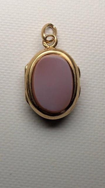 Zonder minimumprijs - Hanger - 18 karaat Geel goud -, Sieraden, Tassen en Uiterlijk, Antieke sieraden
