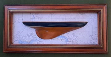Niet op schaal - Halfmodel - Demi-coque de yacht, Nieuw