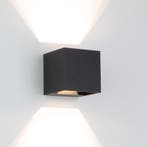 Wandlamp Shift up- en downlighter muurlamp zwart incl. LED, Verzenden, Nieuw