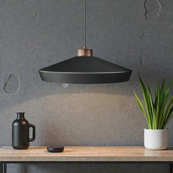 Herstal - Mikael Berlin - Plafondlamp - Edge 500 - Zwart -