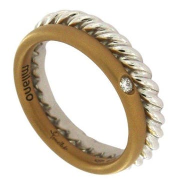Pomellato - Ring - Milano - 18 karaat Witgoud Diamant, Nieuw