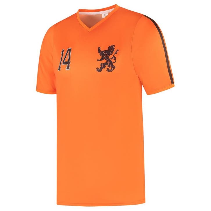 Nederlands Elftal Voetbalshirt Eigen Naam - Nummer 14 - WK, Sport en Fitness, Voetbal, Nieuw, Verzenden