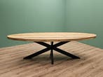 Eettafel Mangohout | Ovaal OPHEFFINGS UITVERKOOP, Ophalen, 100 tot 150 cm, Overige houtsoorten, Vijf personen of meer