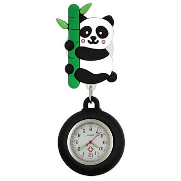 Fako® - Verpleegstershorloge - 3D Roller - Panda Bamboe, Verzenden, Nieuw