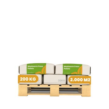 Meelworm Frass - Insectenmestkorrels (10x = 200kg - voor, Verzenden, Mest