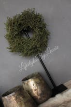 Groene Asparagus krans 30 cm, Huis en Inrichting, Woonaccessoires | Kransen, Ophalen of Verzenden, Nieuw