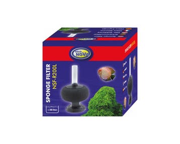 Aqua Nova rond sponsfilter NSF-R200L, Dieren en Toebehoren, Vissen | Aquaria en Toebehoren, Ophalen of Verzenden, Nieuw