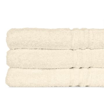 Handdoek Beige 50x100cm 100% Katoen 500 GSM - Treb TT, Verzenden, Nieuw, Overige kleuren, Theedoek of Handdoek
