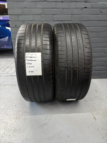 255/40/21 BRIDGESTONE TURANZA ECO 4,5MM 2 STUKS €200,- (3624, Auto-onderdelen, Banden en Velgen, Ophalen, Gebruikt, 255 mm, 21 inch