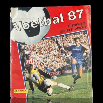 1987 Panini Original edition, Voetbal 87 Sticker Album, Nieuw