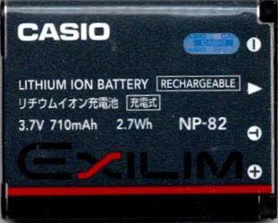 Casio NP-82 Accu / Batterij, Verzenden, Zo goed als nieuw