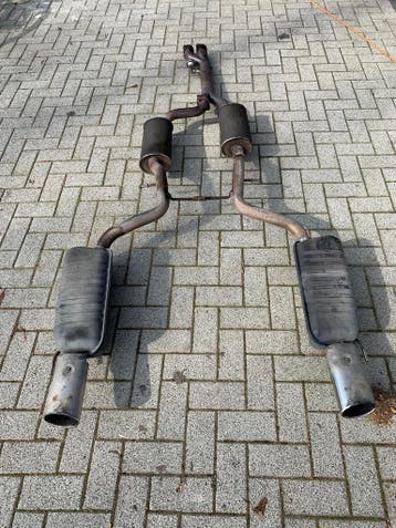 Mercedes W220 S600 V12 complete uitlaat, Nieuw, Mercedes-Benz