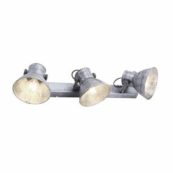 Paul Neuhaus Samia plafondlamp 3-lichts E27 industrieel m..., Ophalen of Verzenden, Nieuw