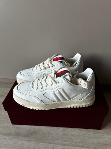 Gucci - re-web white - Sneakers - Maat: EU 40.5 - Nieuw met, Kleding | Heren, Schoenen, Nieuw
