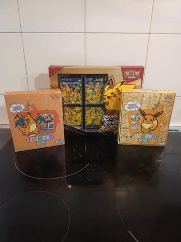 Pokémon - 3 Box - Pokemon TCG - 3 Box Bundle: Pikachu, Nieuw