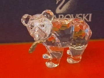 Swarovski - Beeldje - Grizzly Cub - 261925 - Kristal