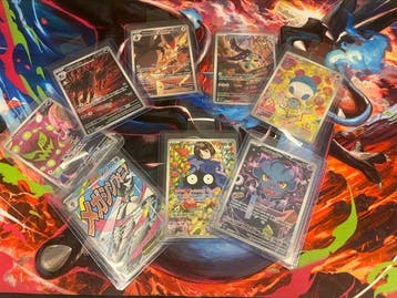 Pokémon - 7 Card - ascesa eroica 218/217 Full art - Various, Nieuw