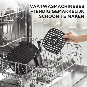 2dekans | Midea Air fryer MF-TN20D2 - 2L, 1150 W Airfryer,, Witgoed en Apparatuur, Ophalen of Verzenden, Zo goed als nieuw