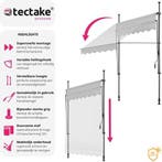 2dekans | tectake Zonnescherm Verstelbaar – Zonneluifel -, Ophalen of Verzenden, Zo goed als nieuw
