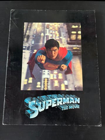Superman The Movie - Programma boekje - Gesigneerd Lois Lane, Ophalen of Verzenden, Nieuw, Film, Overige typen