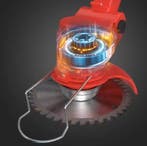 24V Draadloze Telescopische Trimmer Metalen Messen, 2 Accus, Verzenden, Nieuw