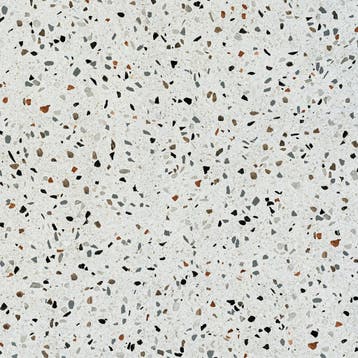 Vloertegel/Wandtegel STP Crisp Kleur Terrazzo Grijs 60x60, 60 cm of meer, Nieuw, Ophalen of Verzenden, 10 m² of meer