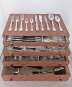 Solingen SILBER 100 - Bestekset voor 12 personen (136) -, Antiek en Kunst