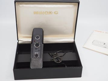 Minox C black II | Subminiatuur camera, Nieuw