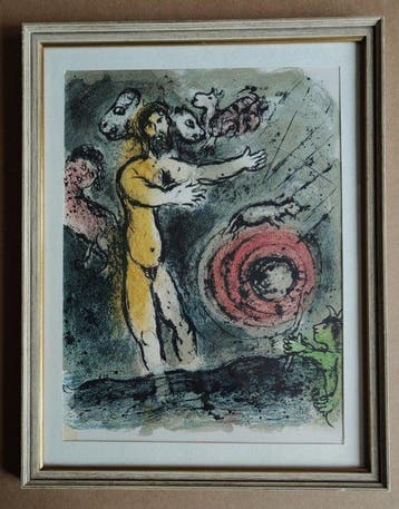 Marc Chagall (1887-1985) - Proteus, der Meeresalte (Odyssee)
