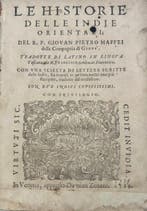 Giovan Pietro Maffei - Le historie delle Indie orientali -, Antiek en Kunst, Antiek | Boeken en Bijbels