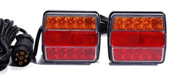 Led Verlichting Set Magnetisch 7 Polig 7,5m 14x Led Per Lamp, Ophalen of Verzenden, Nieuw, Universele onderdelen